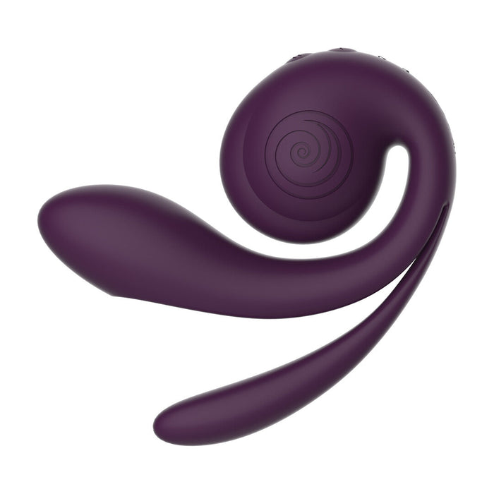 SVibe Snail Gizi Pro Drievoudige Vibrator Voor Clitoris, G-Spot & Anaal