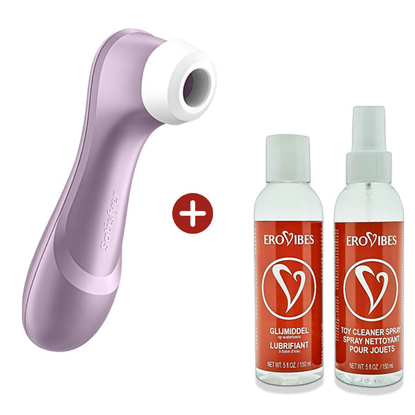 Satisfyer Pro 2 Generation 2 Violet Voordeelpakket