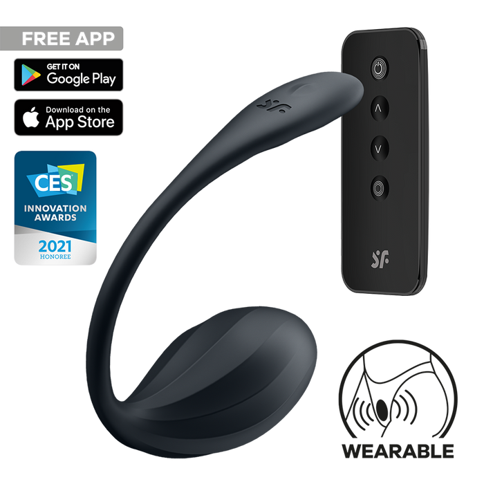 Satisfyer Ribbed Petal Draagbare Vibrator 18 cm