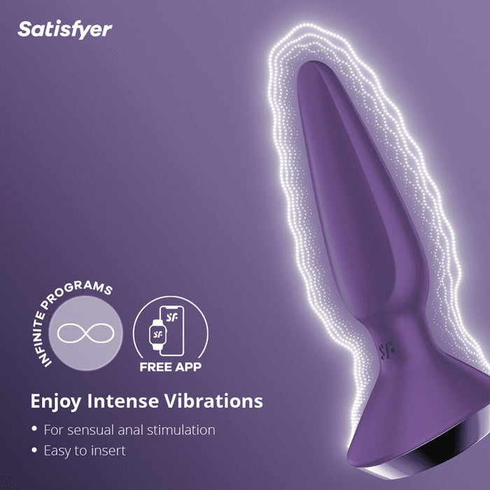 Satisfyer Plug-ilicious 1 Vibrerende Buttplug Met App 13 cm