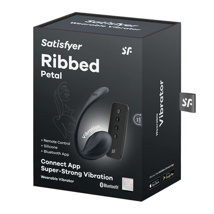 Satisfyer Ribbed Petal Draagbare Vibrator 18 cm