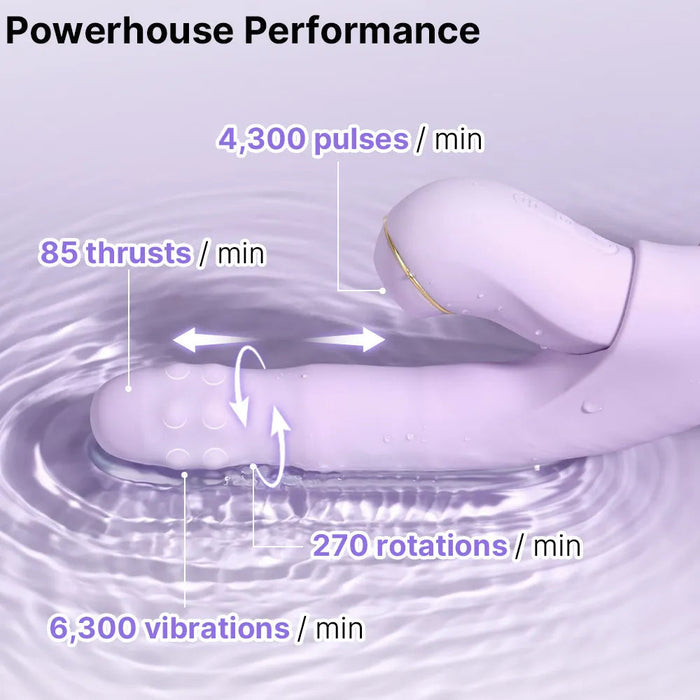 Svakom Duoglow Stotende Vibrator Met App 19 cm