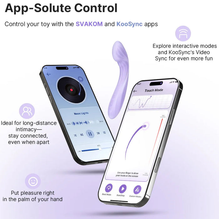 Svakom Margot G-Spot Vibrator Met App 21 cm