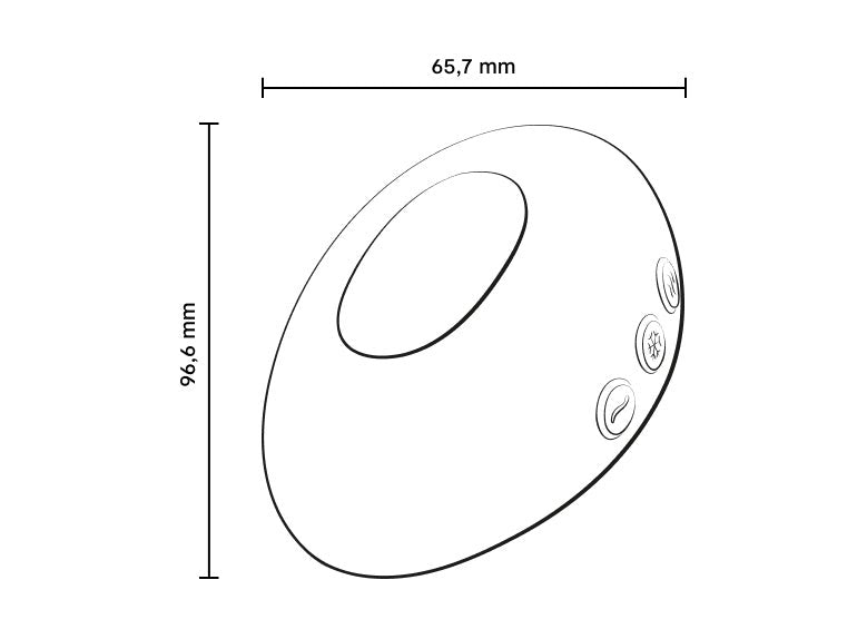 We-Vibe Temp Vibrator Met App