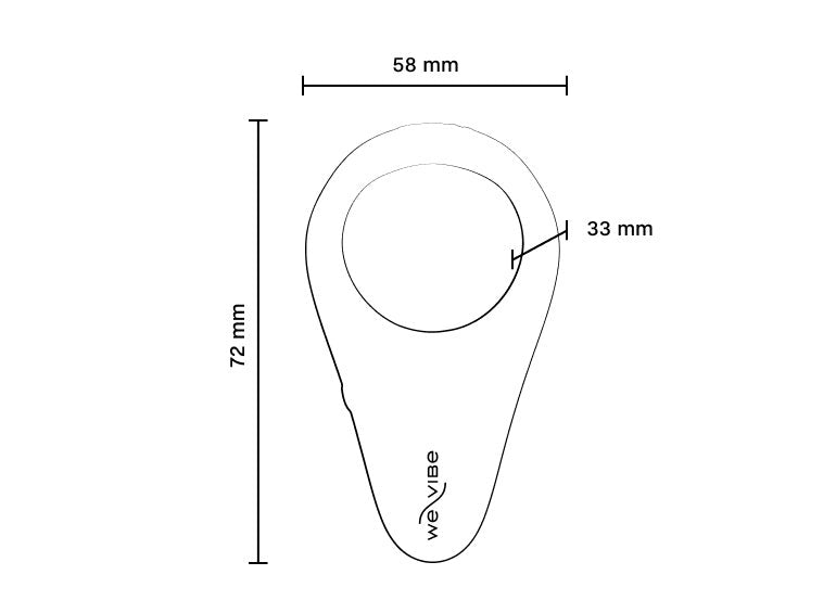 We-Vibe Verge 2 Vibrerende Perineumstimulator Met App