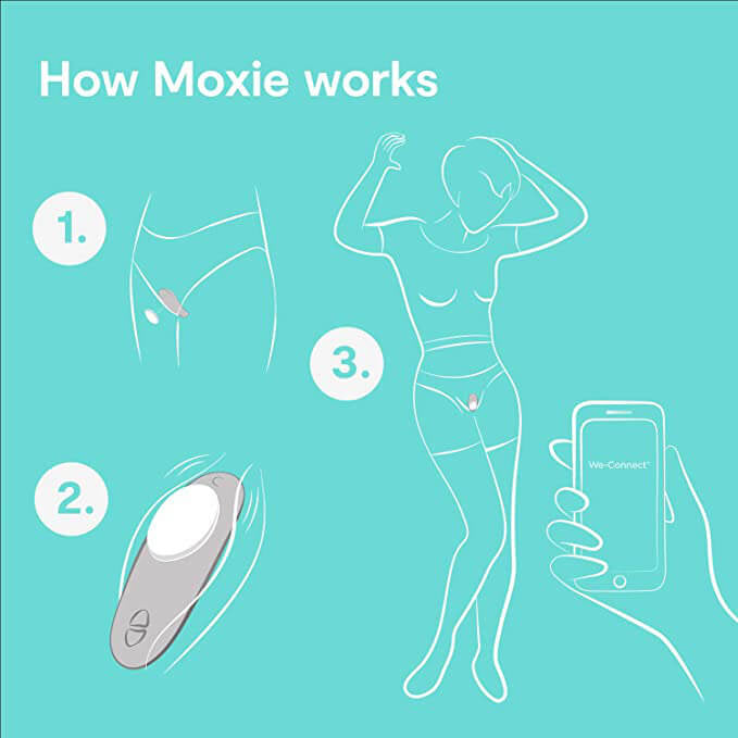 We-Vibe Moxie+ Panty Vibrator Met App