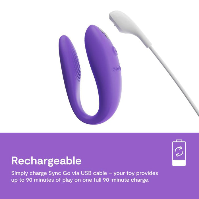 We-Vibe Sync Go Vibrator Voor Koppels Met App
