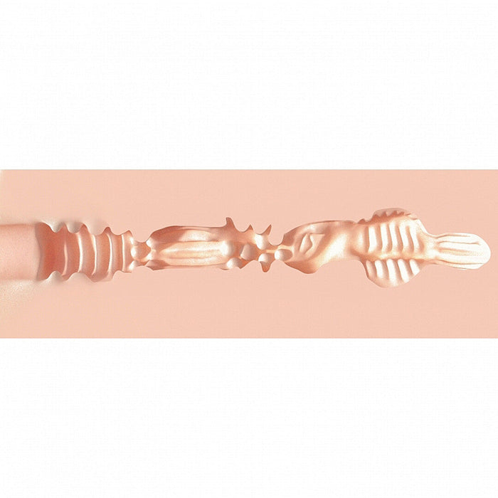 Xkin Raw Slitline Tpe Large Masturbator 415g Flesh
