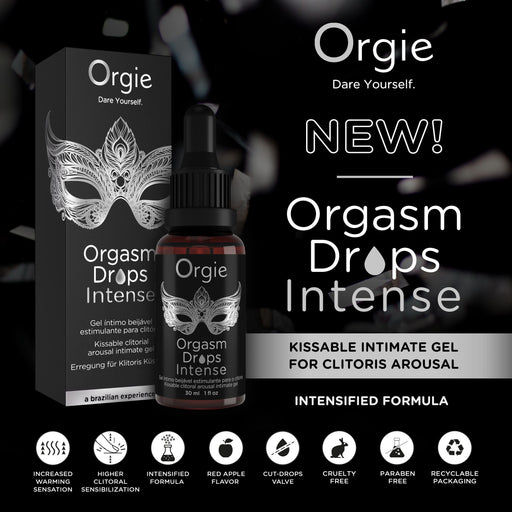 Orgie Orgasme Druppels Intens 30 ml - Erovibes.nl