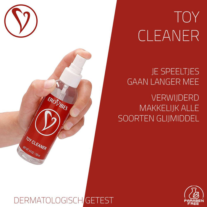 Erovibes Glijmiddel Anaal Op Waterbasis Premium 150 ml + GRATIS Toy Cleaner