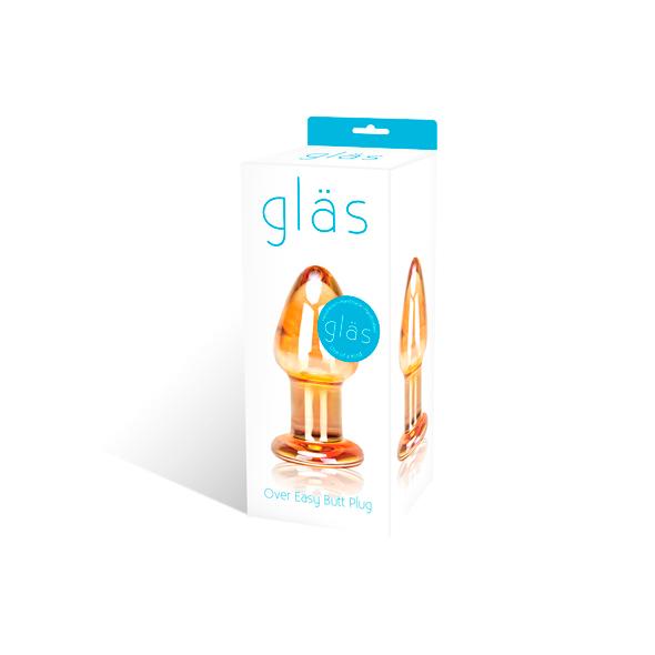 Glas Over Easy Glazen Butt Plug
