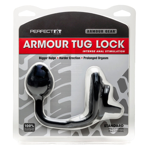Perfect Fit Armour Cockring Met Buttplug - Erovibes.nl