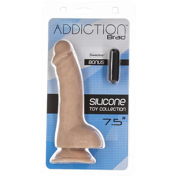 Addiction Brad Dildo Beige 19 cm
