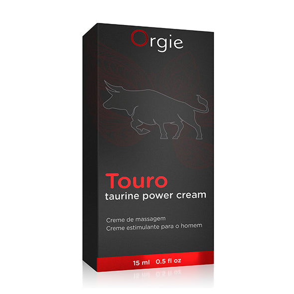 Orgie Touro Erectie Creme met Taurine 15 ml - Erovibes.nl