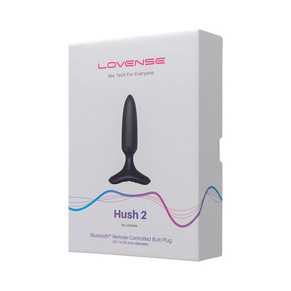 Lovense Hush 2 Vibrerende Butt Plug Met App - Erovibes.nl
