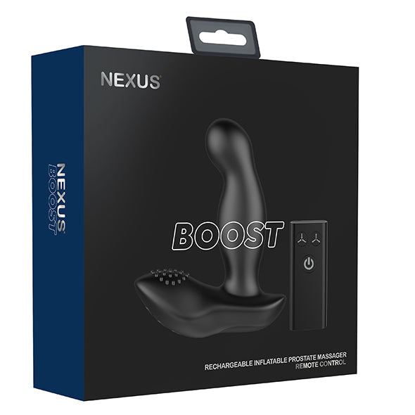 Nexus Boost Prostaat Vibrator met Opblaasbare Top & Afstandsbediening - Erovibes.nl