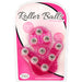 PowerBullet Roller Balls Massager Roze - Erovibes.nl