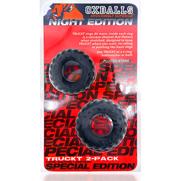 Oxballs Truckt 2-piece Cockring Special Edition Night - Erovibes.nl