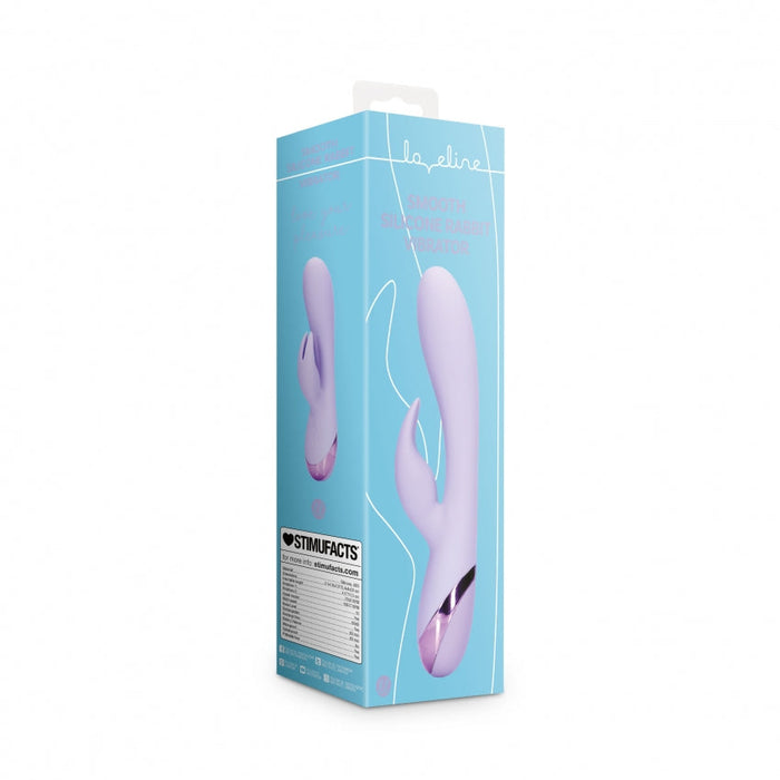 Loveline Smooth Rabbit Vibrator Digital Lavender 20 Cm - Erovibes.nl