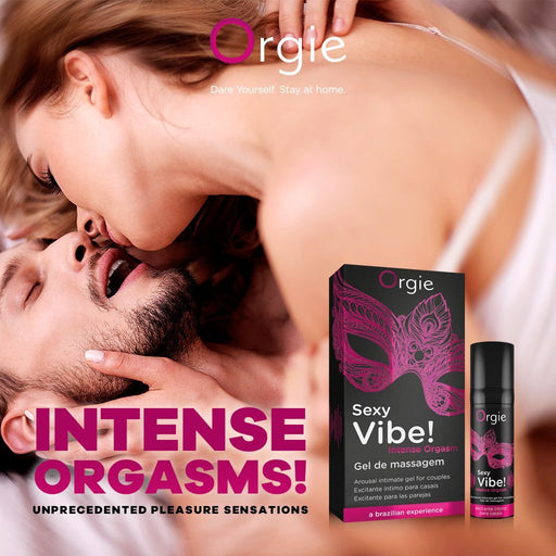 Orgie Sexy Vibe! Intense Orgasm Intieme Gel Voor Koppels 15 ml - Erovibes.nl