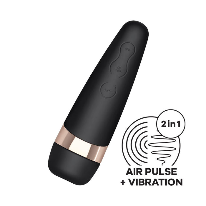 Satisfyer Pro 3+ Vibration Luchtdruk Vibrator - Erovibes.nl