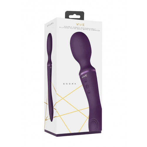 Vive Enora Dubbele Magic Wand Massager 22 Cm - Erovibes.nl