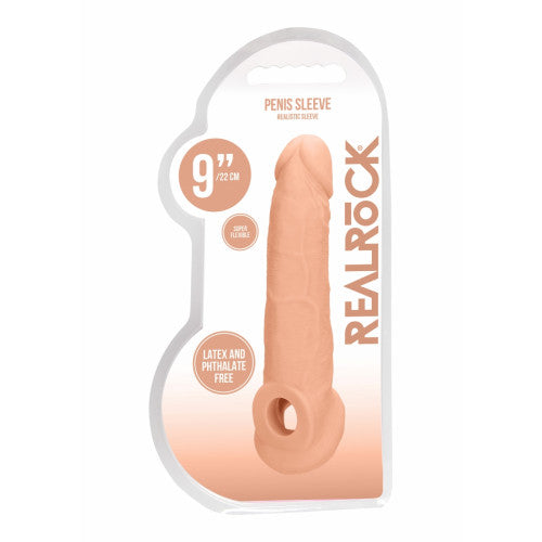 RealRock Penis Sleeve 23 cm - Erovibes.nl