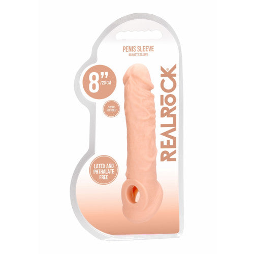 RealRock Penis Sleeve 20 cm - Erovibes.nl
