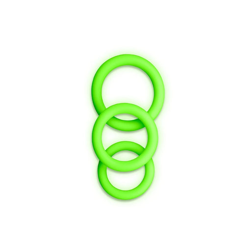 Ouch! Glow in the Dark Cockringset - 3 Stuks